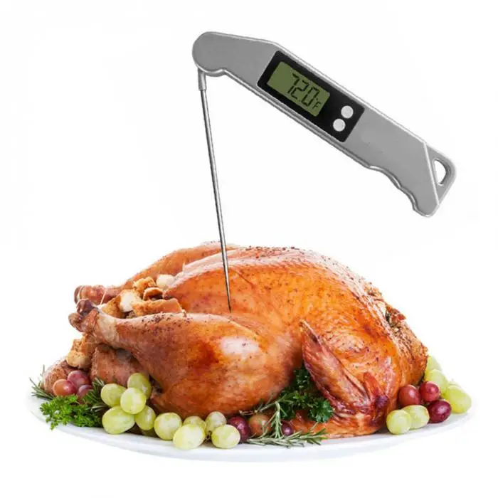 Цифровой термометр с зондом складное барбекю печь складной Кухня термометр для приготовления пищи инструменты 66CY