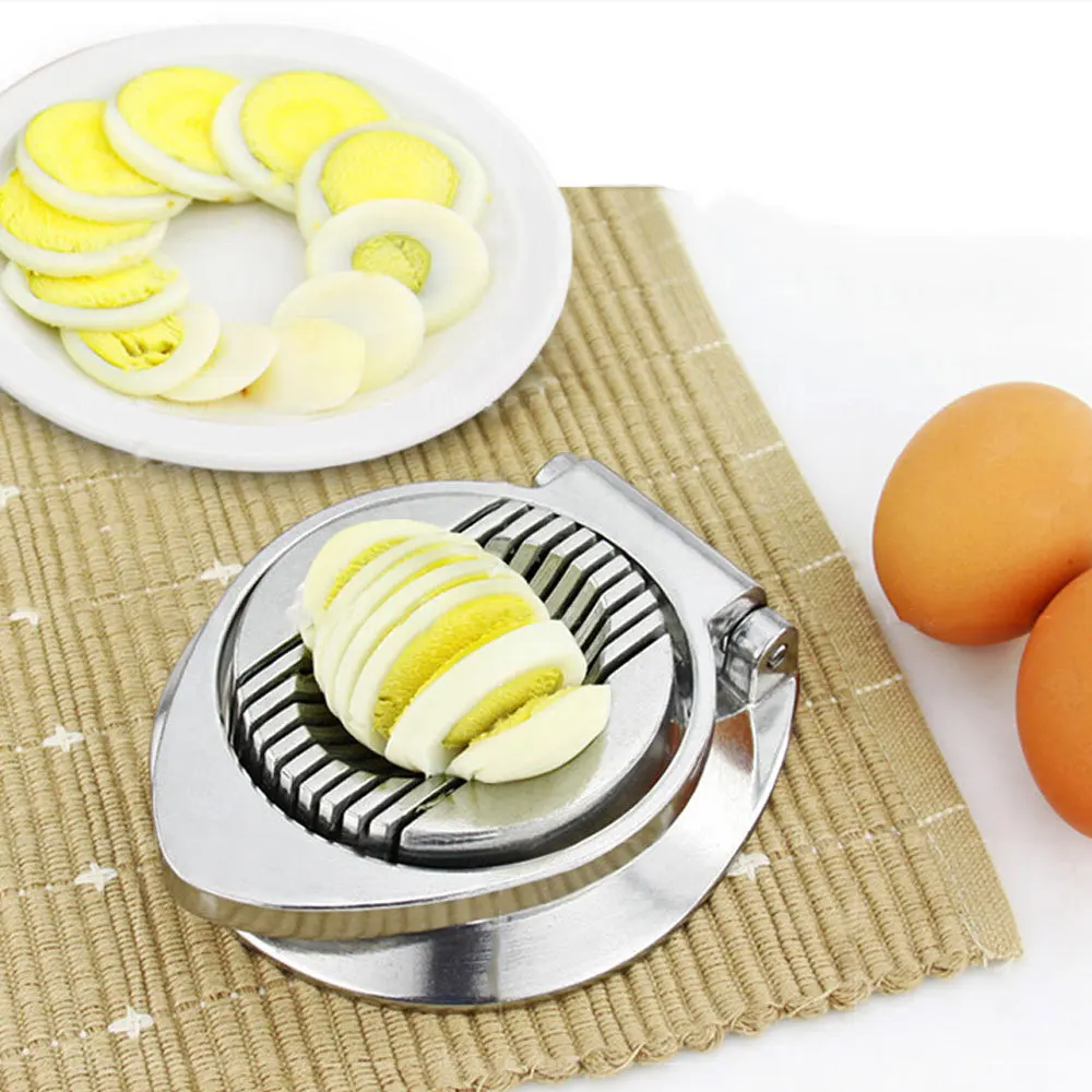 Table High Quality Aluminum Handy Egg Slicer Cooking Tools Eggs Knife Egg Cutter Multifunctions