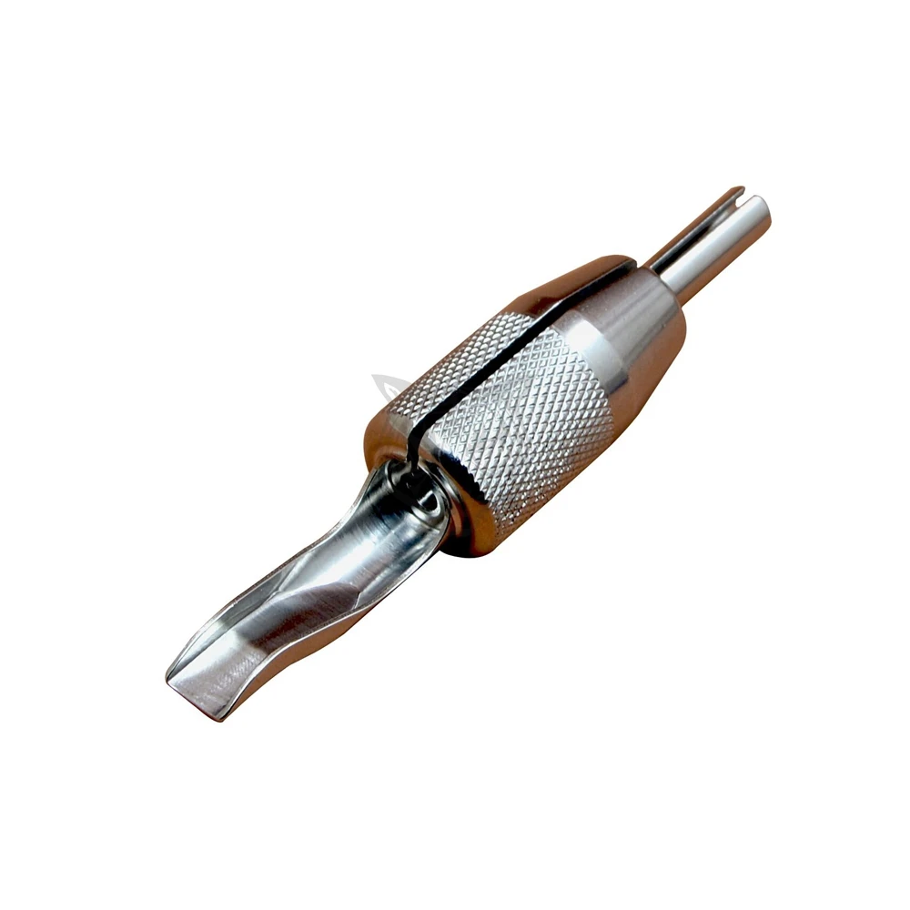 1pc Pro 23F Flat Tattoo Stainless Steel Magnum Grip Tube BACK STEM 25MM