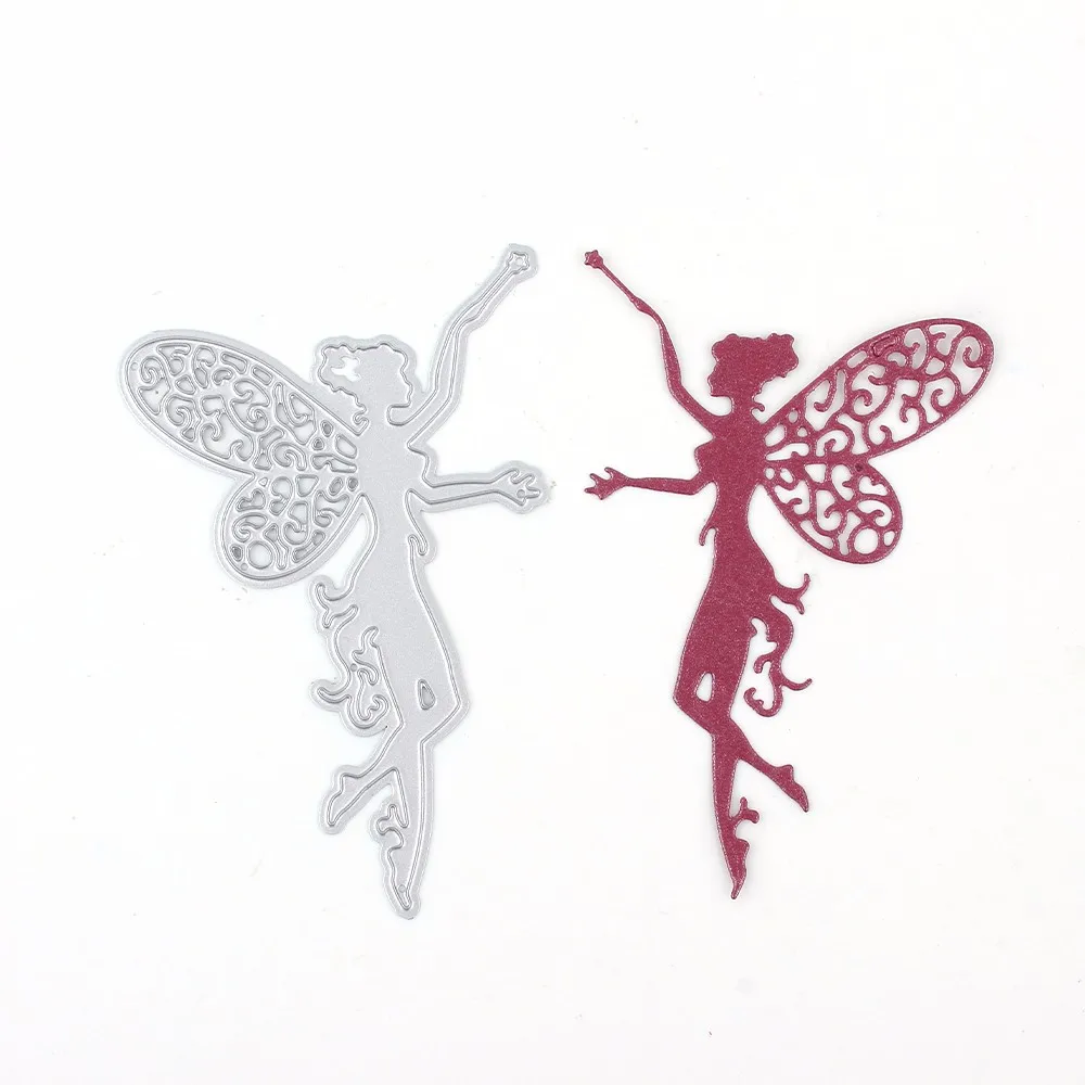 

Fairy Maiden Metal Cutting Dies for Scrapbooking Craft Dies 2019 New DIY Card Making embossing Paper Cutter Clear Stamps Dies