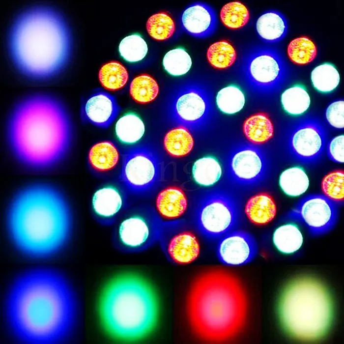 Сценический прожектор DMX 512 36 светодиодов RGB с регулировкой яркости стробоскоп