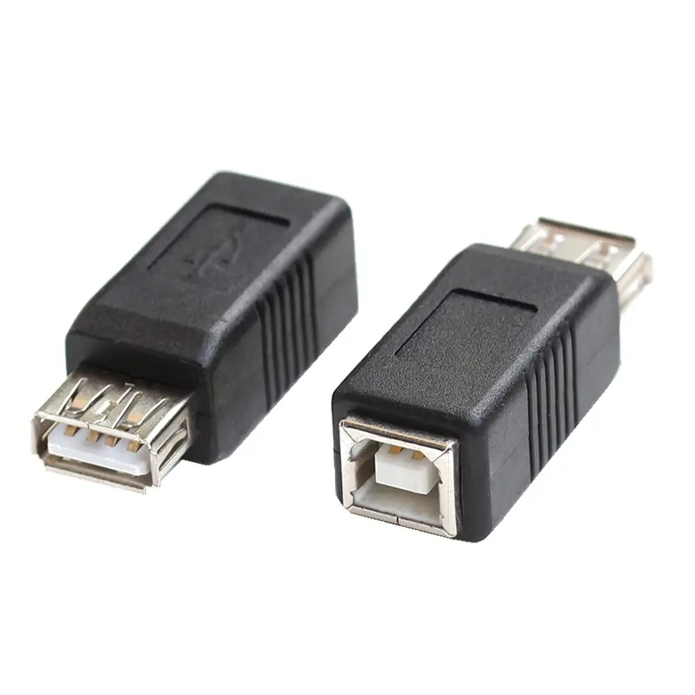 USB 2 0 A папа и женщина в B Женский принтер конвертер разъем адаптера порт розничная