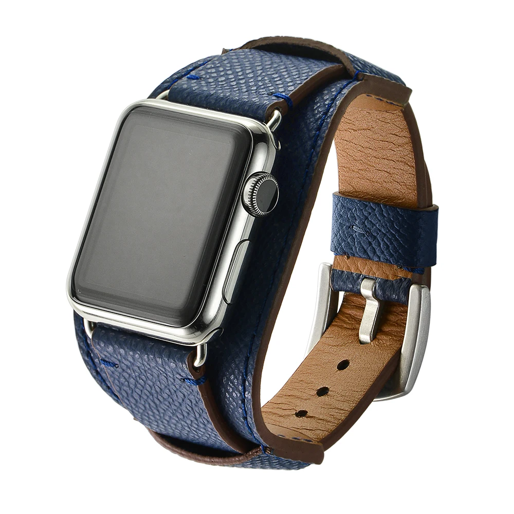 Цвет Фул модный кожаный ремешок для наручных часов Apple Watch, версии 4/3/2/1, 42 мм, 38 мм, Версия 44 мм 40 мм сменный ремешок для iwatch 14 Цвет