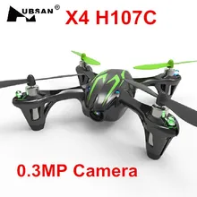 Hubsan X4 H107C 4CH 6 оси гироскопа RC Quadcopter с 0,3 МП Камера RTF 2,4 ГГц оригинальная упаковка