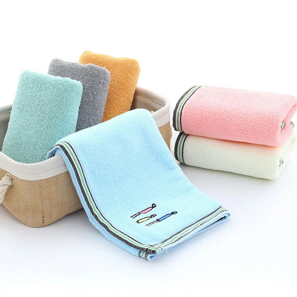 Soft Face Towel Household Toilet Home Cleaning Family Hand Eco-friendly Bathroom Supplies Washcloth Quick-dry Gift Couple Cotton