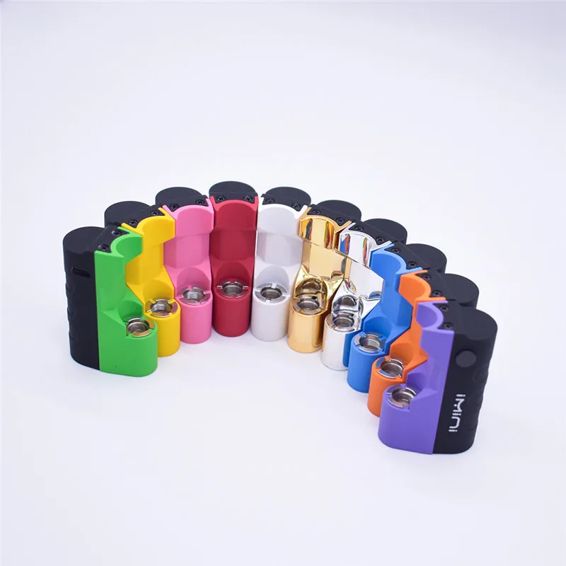 

10pcs/lot Imini V1 Thick Oil Cartridges Vaporizer 510 Thread 500mAh Battery Box Mod fit CBD Tank Wax Atomizer Vape Pen
