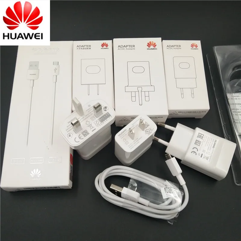 Huawei Mobile Phone Wall Charger 5V 2A adapter 100cm Micro USB Data