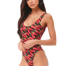MUQGEW для женщин одна деталь Push Up печатных бикини пляж монокини для ванной купальный костюм Женское боди#1210