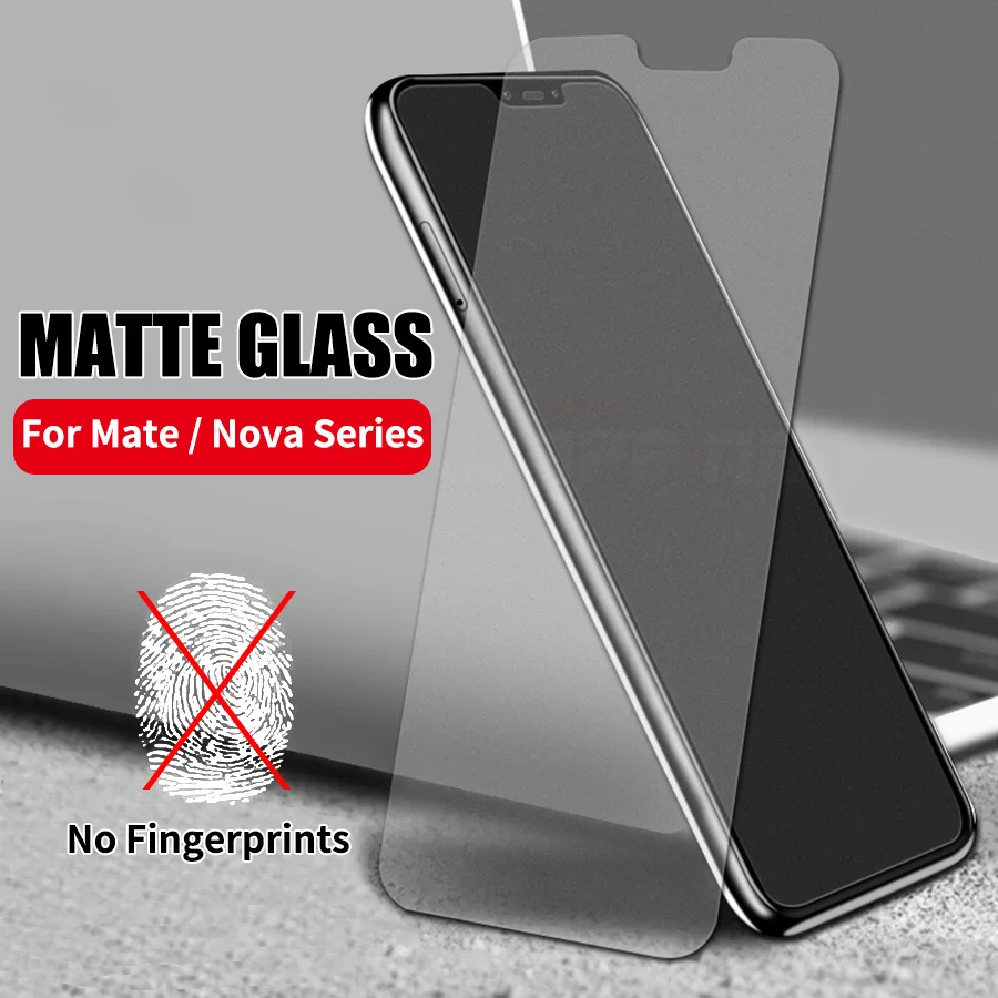 

Jappinen Matte Frosted Tempered Glass For Huawei Nova 4 3 3i 3e Mate 20 Mate 10 Lite Pro P Smart Plus 2019 Screen Protector Film