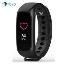 Teyo L30t Smart Band динамического сердечного ритма Мониторы браслет полный цвет TFT-LCD Экран smartband для Apple IOS Android-смартфон