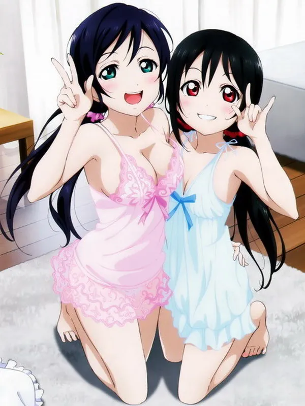 

Love Live Anime Nozomi & Nico 200*150CM Single-layer Blanket #38769