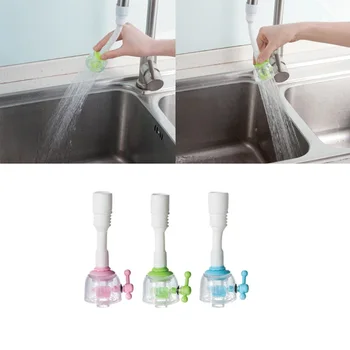 

Water Saving Kitchen Tap Faucet Hose Aerator Swivel Adjustable Nozzle Spout L15