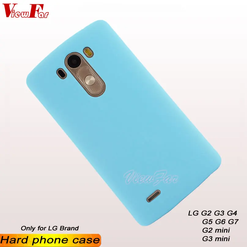 ViewFar Multi Colors Case For LG G2 G3 G4 G5 G6 G7 Mini Matte G2mini G3mini Cover New Arrival Hot Sale Thin Hard Plastic |