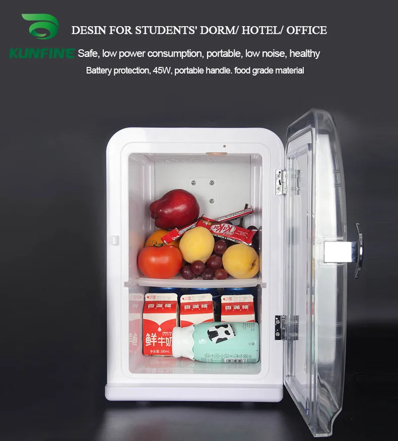 KUNFINE DC 12V24V 110-240V AC Car Refrigerator Multi-Function Fridge Compressor Vehicel Protable Refrigerator Freezer Cooler PN-15-1 (1)