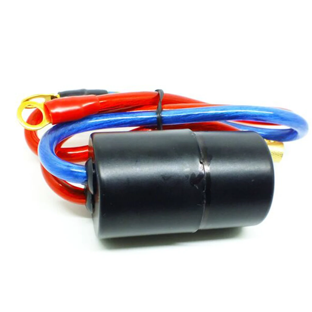 40 Amp In-line Engine Noise Suppressor Filter 12V Blue Red Cable