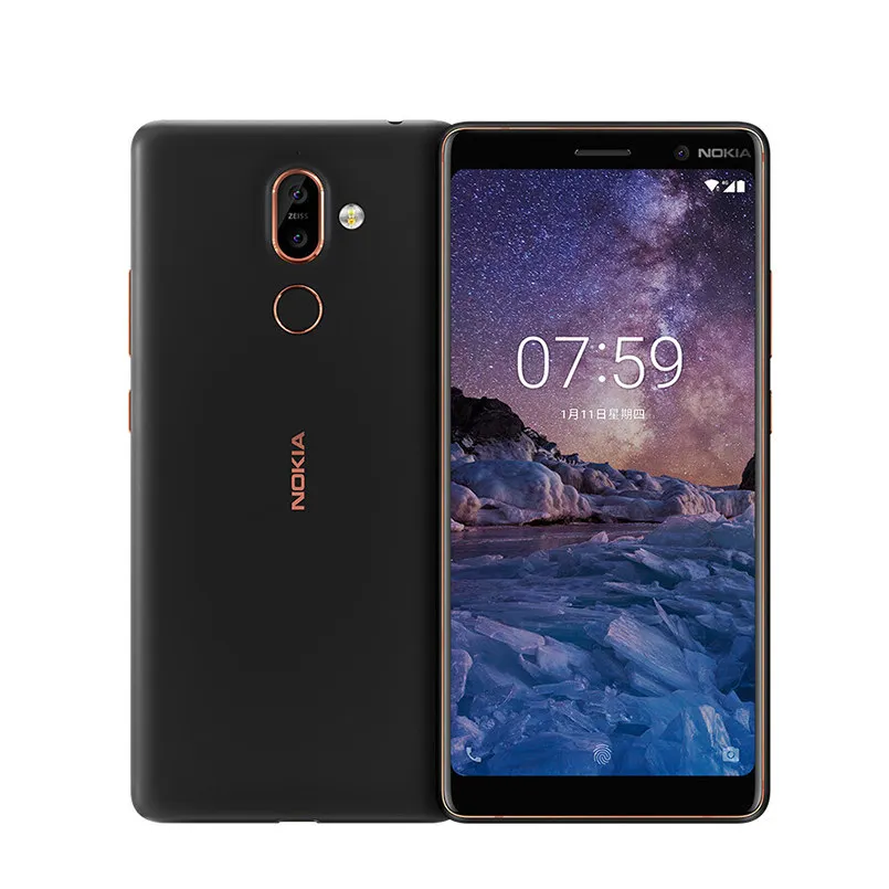 Смартфон Nokia 7 Plus глобальная версия 4G Android 6 дюймов FHD ГБ 64 Snapdragon 660 мобильный