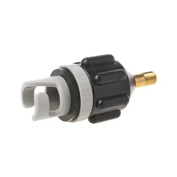 

Inflatable Rowing Boat Air Valve Adaptor Sup Board Kayak Pump Adaptor Canoe Accessories copper&rubber