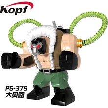 20 шт. PG379 Супер Герои большой Stengthened Bane большой размер Гладиатор блочные фигурки Халка строительные блоки рождественские игрушки для детей