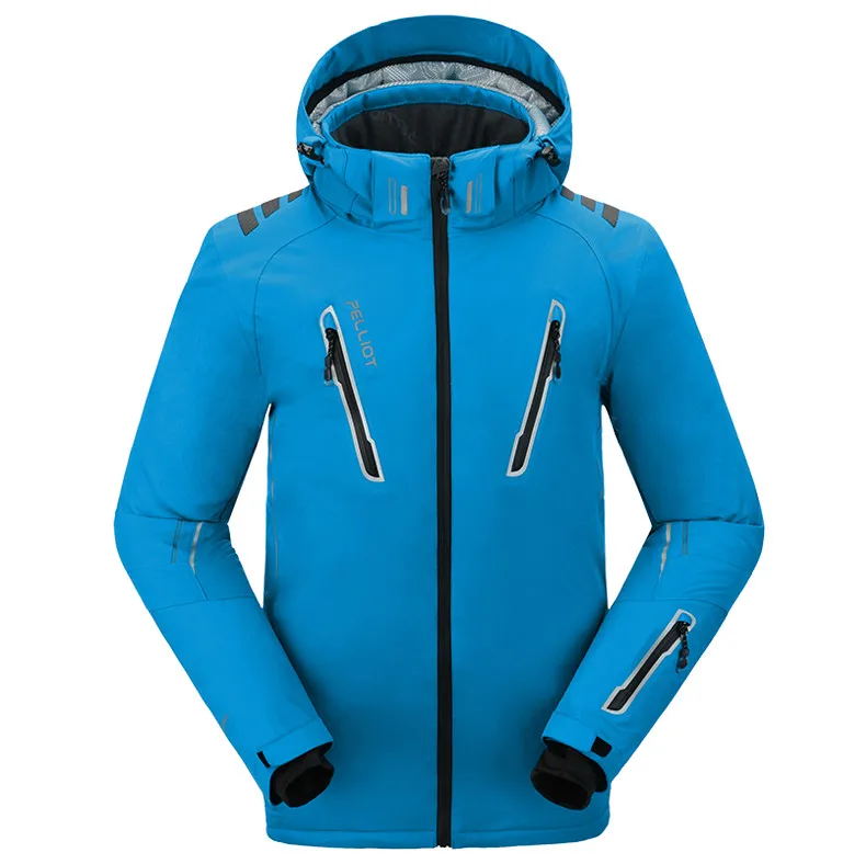 Pelliot брендовый лыжный костюм для мужчин, водонепроницаемая лыжная куртка, штаны для сноуборда-30, супер теплые уличные лыжные костюмы для сноуборда, зимний лыжный комплект