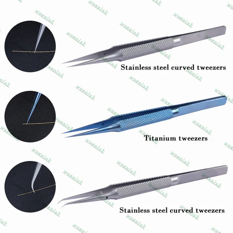 Пинцет для ремонта мобильного телефона сверхжесткий титановый сплав Ультра Острый 0,15 мм Намагниченный специальный микроскоп отпечаток пальца fly l