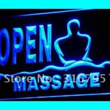 I155 открытый массаж тела ног магазин рекламы светодиодный неоновый свет знак включения/выключения 20+ цвета 5 размеров