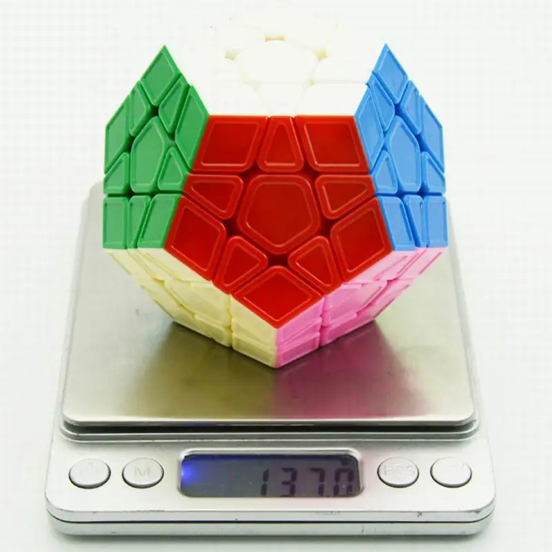 Lefun Wumofang Megamin Cube x скульптура Stickerless профессиональная скорость Magico Cubo Головоломка Развивающие игрушки для детей