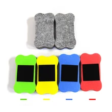 Rectangle magnétique tableau blanc gomme lingette sèche nettoyant marqueur tableau noir accessoires bureau école couleurs aléatoires