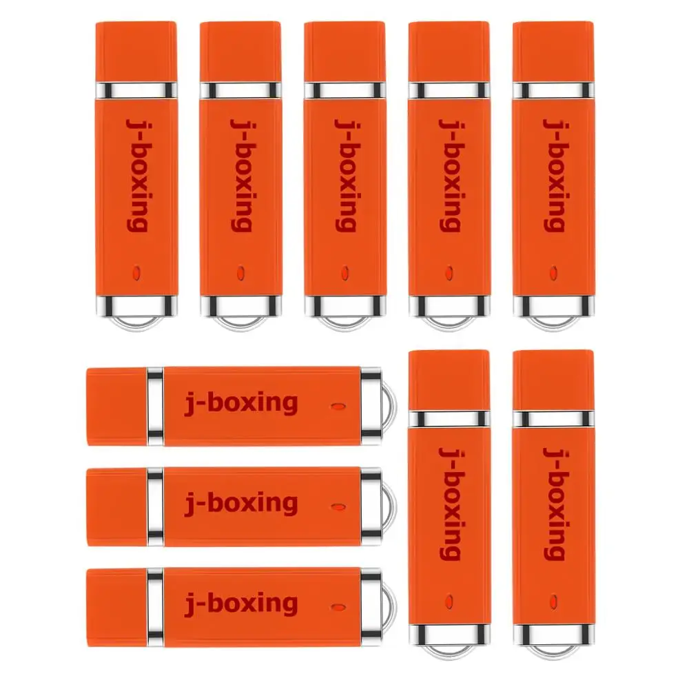 J-бокс, 10 шт., 1 ГБ, USB флеш-накопитель, 2 ГБ, 4 ГБ, 8 ГБ, 16 ГБ, 32 ГБ, зажигалка, дизайн, флешка, прыжок, флешка, оранжевый, для компьютера