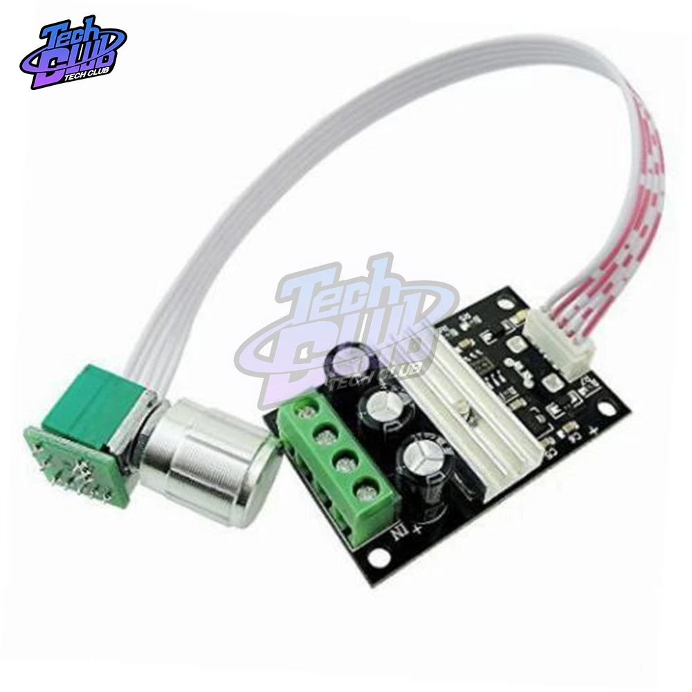

3A 80W PWM DC Motor Speed Control Controller Switch DC 6V 12V 24V 28V 1203B