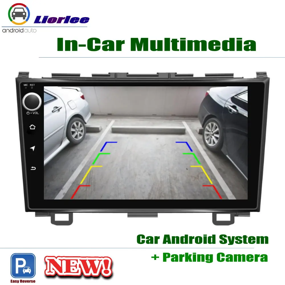 Discount For Honda CR-V CRV 2006~2012 GPS Navigation Carplayer Android System RockChip PX5 1080P 9" HD IPS LCD Screen Radio Head Unit 3