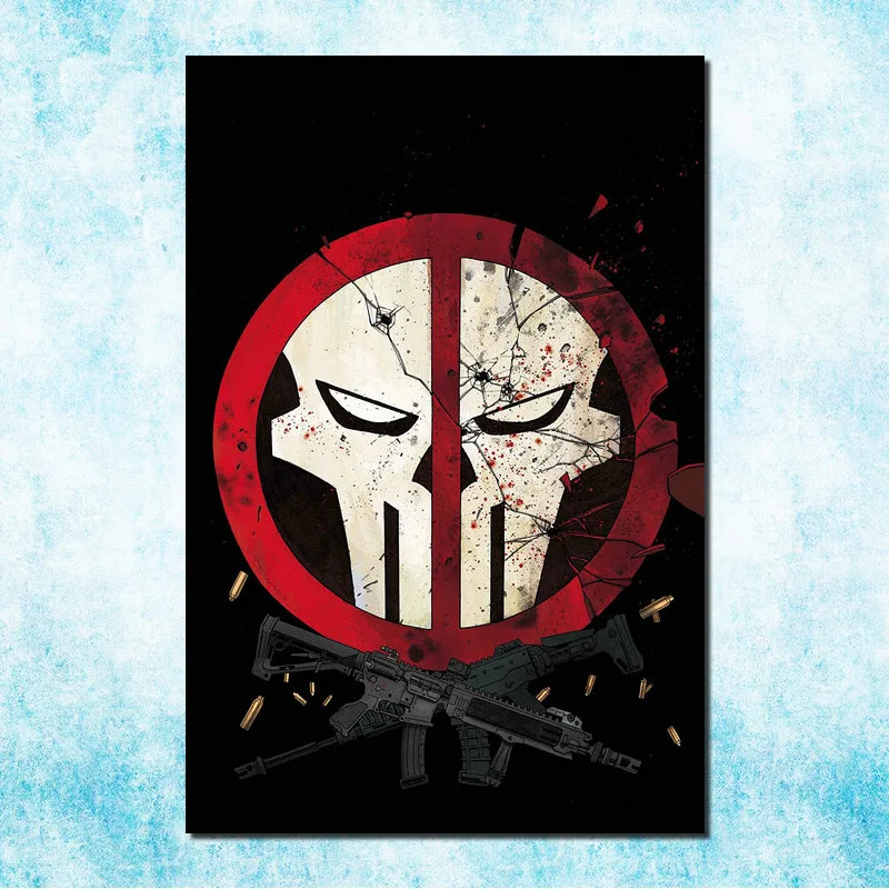 The Punisher Skull Superhero Movie Poster 13x20/" 20x30/" 24x36/" Art Print#1
