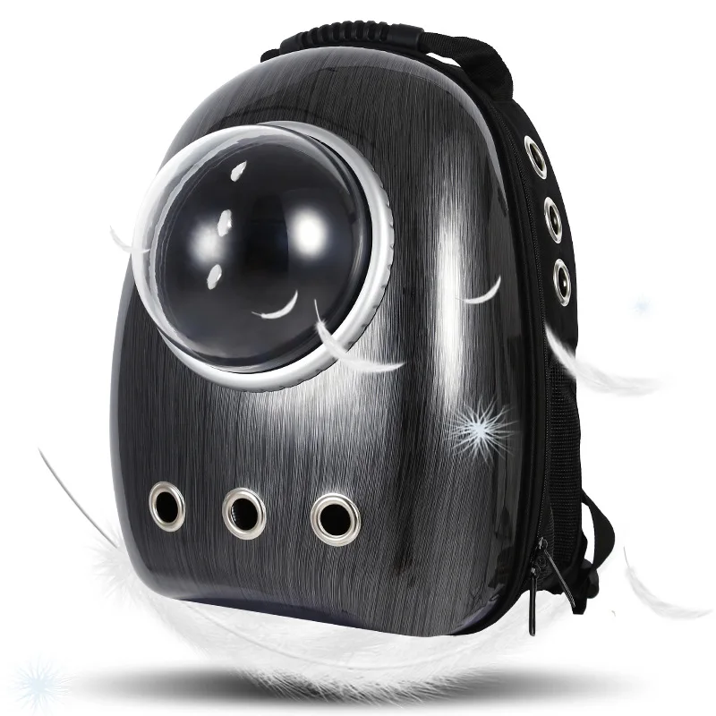 Высококачественный прозрачный переработанный Открытый путешествия космическая капсула астронавт дышащая собака кошка рюкзак для перевозки животных сумки для переноски