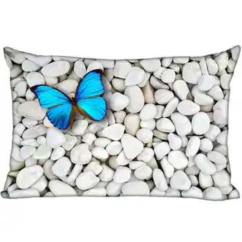 

Best Custom Pillow Case Butterfly (2)@ Bedroom Home Rectangle zipper Pillowcases (One Side) @181205-05-01-37