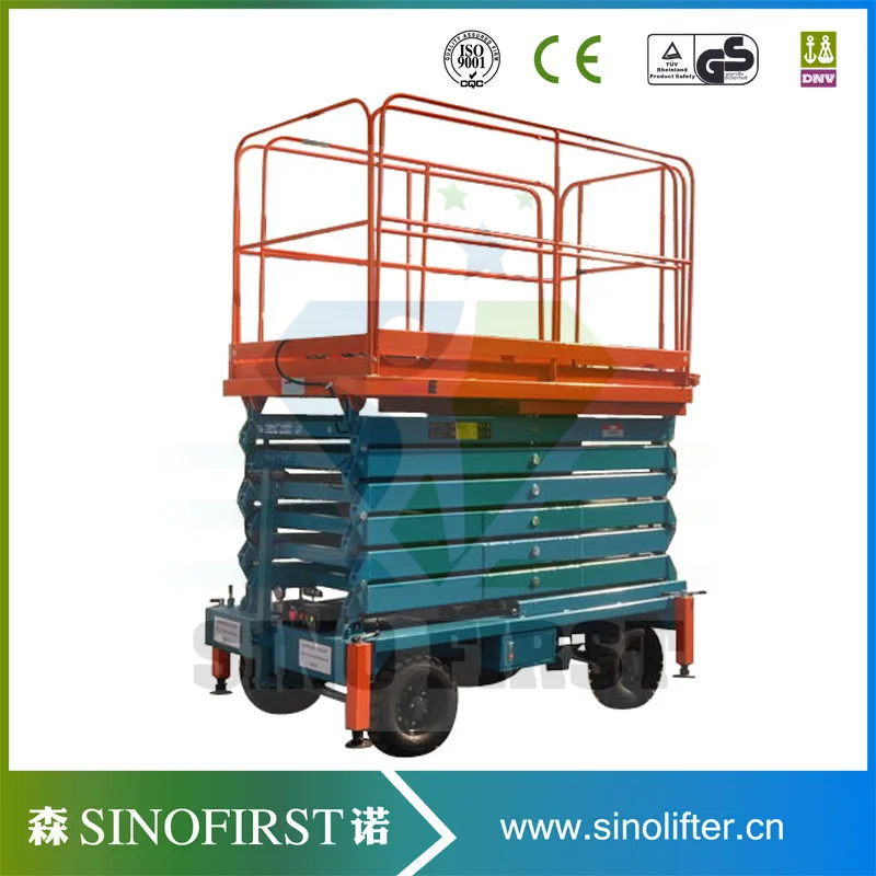 Electric Hydraulic Auto Scaffolding Scissor Lift for Aerial Platformin