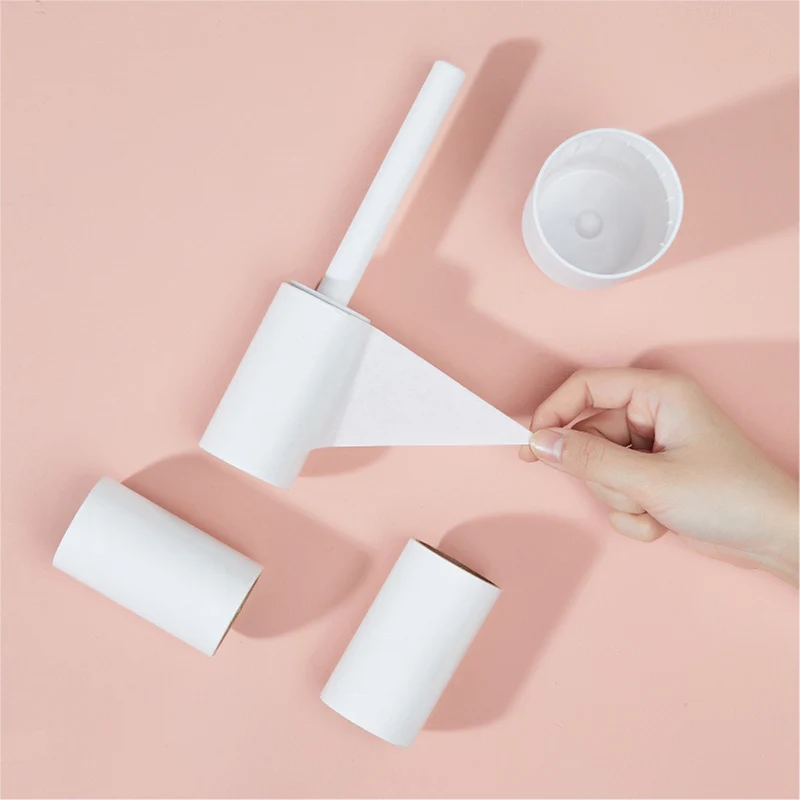 

With a base stick hair can tear the roll paper sticky sweater sticky brush