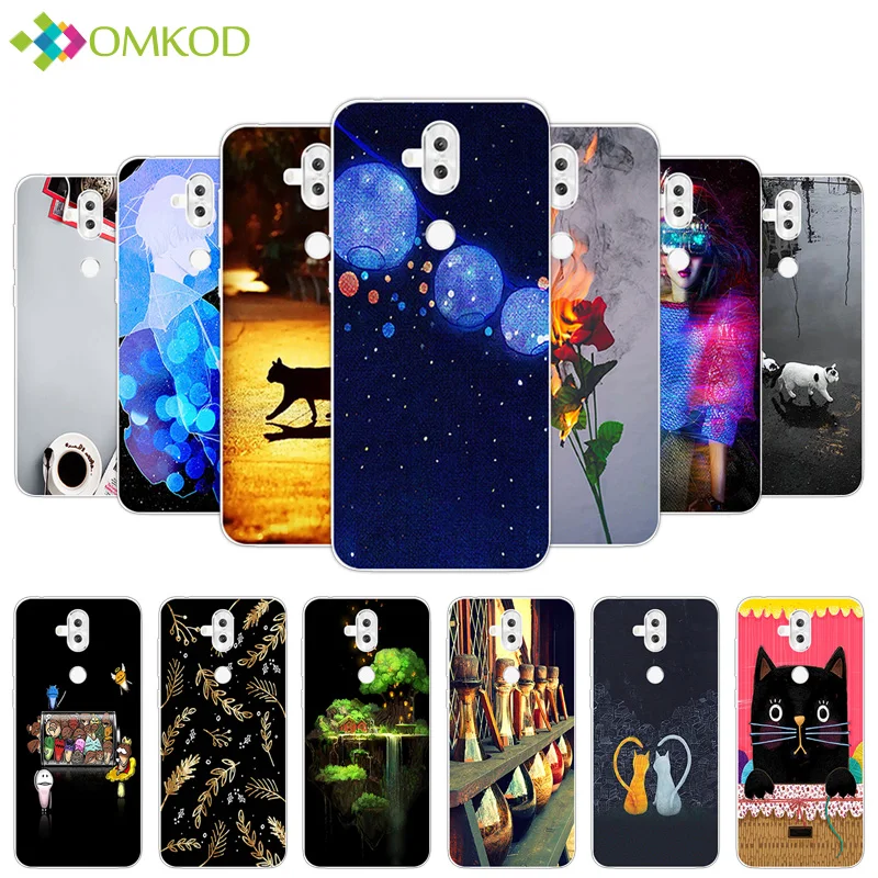 

for Asus Zenfone 5 Lite ZC600KL Fitted Surrounding Phone Case 6.0 inch for Asus ZF5Q X017D Clear TPU Silcone Full Cover Coque