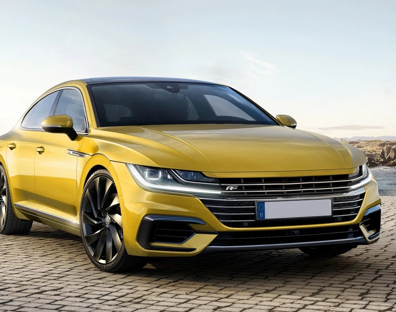 Lsrtw2017 углеродное волокно abs автомобиля задний спойлер для volkswagen arteon