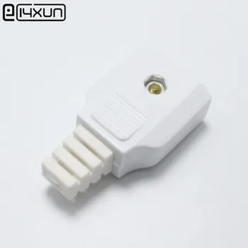 

20pcs 10A 250V Flat 2pin AC Female Electrical Socket Jack for Extended Power Cord Connector
