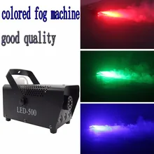 mini 400W RGB Wireless remote control fog machine pump dj disco smoke machine for party wedding