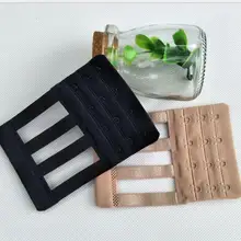 2 pic микрофибра удлиненная Пряжка эластичная три ряда и четыре пряжки к бюстгальтеру удлиненная пряжка