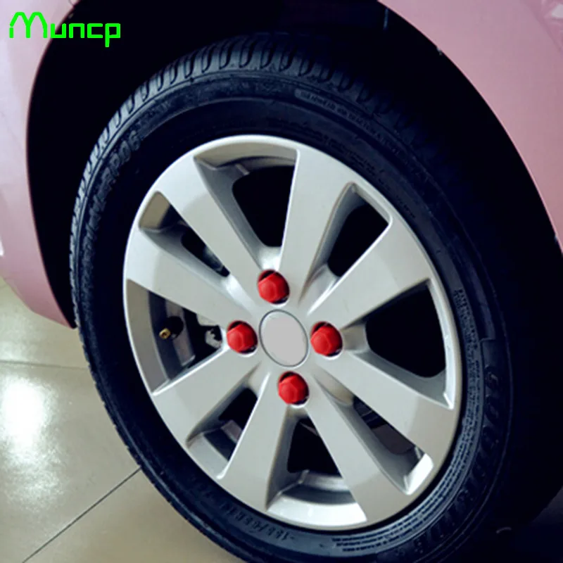 

Muncp Car Wheel Bolt Caps Tyre Screws Cover For Mitsubishi ASX/Outlander/Lancer Evolution/Pajero/Eclipse/Grandis