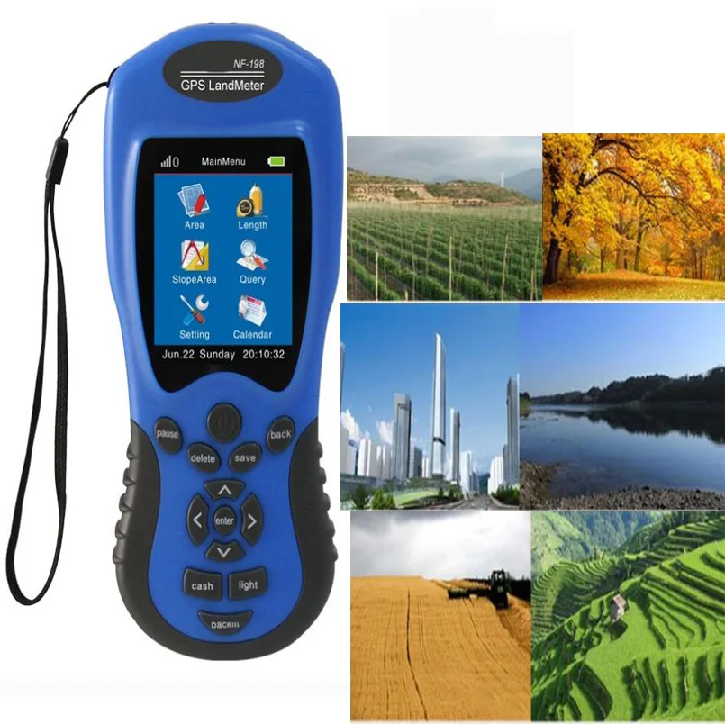 GPS Test Devices GPS Land meter Can display measuring value, figure