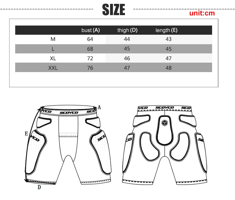 SCOYCO P-01 мотоциклетные панцири брюки мотобайк велосипед дышащая попка езда гоночные брюки мотокросса шорты протектор