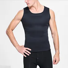 Нагревательный жилет для похудения, пот, сауна, формирователь тела, мужской жилет, термо-неопрен, тренировочный пояс для похудения, прочный и удобный жилет