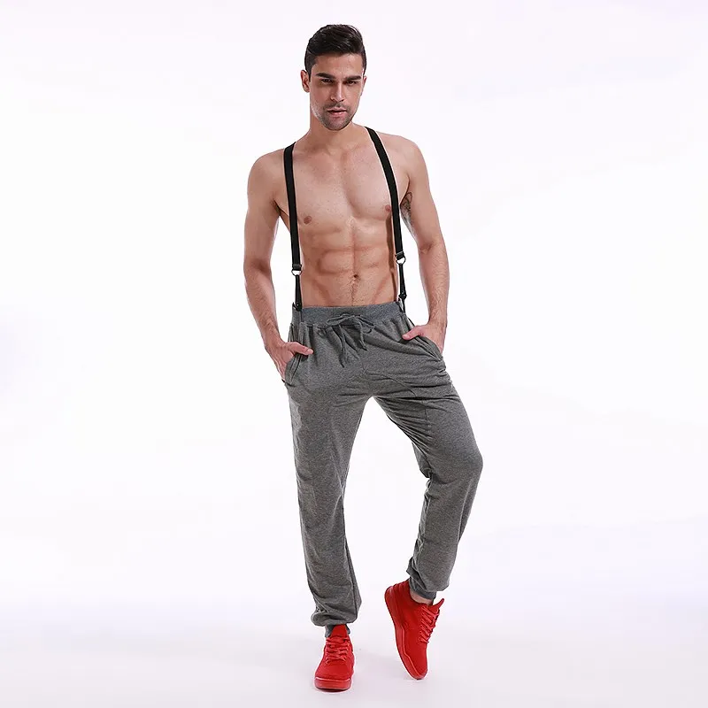 

INCERUN 2017 Autum Fashion Mens Plain Sweatpants Men Casual Hip Hop Joggers Harem Sweats Pants Bandage Trousers Plus Size S-2XL