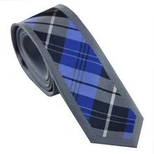 Lammulin галстуки мужские обтягивающие галстуки дизайн границы серый с голубой белый плед полосатый микрофибры галстук модный тонкий галстук 6 см