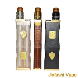 Knight Box Mod Kit огромный испаритель паров электронная сигарета Mech Dual Mods Fit 4 шт. 18650 батарея 510 резьба RDA механический модификатор распылителя