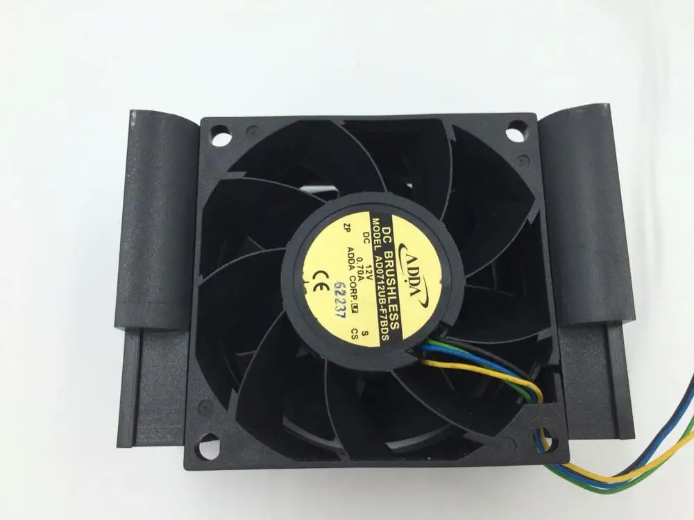 Новый оригинальный вентилятор охлаждения ADDA AD0712UB F7BDS 7038 7 см с двумя шариками|silent