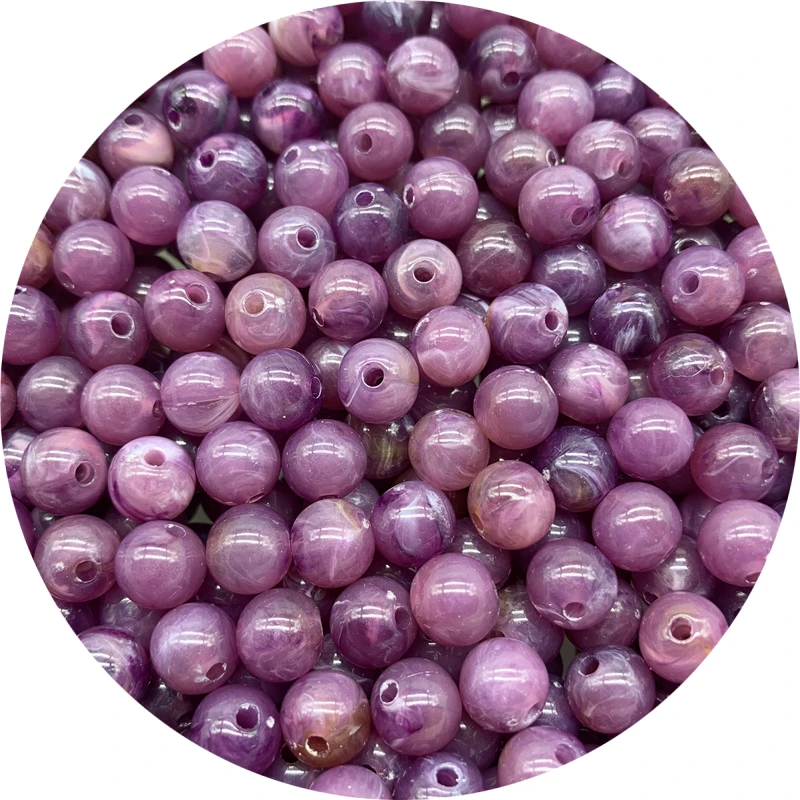 Acrylic Spacer Beads 6mm 8mm 10mm Acrylic Spacer Beads Charms Clouds Beads Round Loose For Jewelry Making