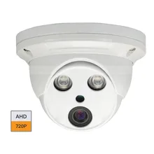 CCTV AHD 1.0MP 720P 2pcs Array IR HD Night Vision Security Camera